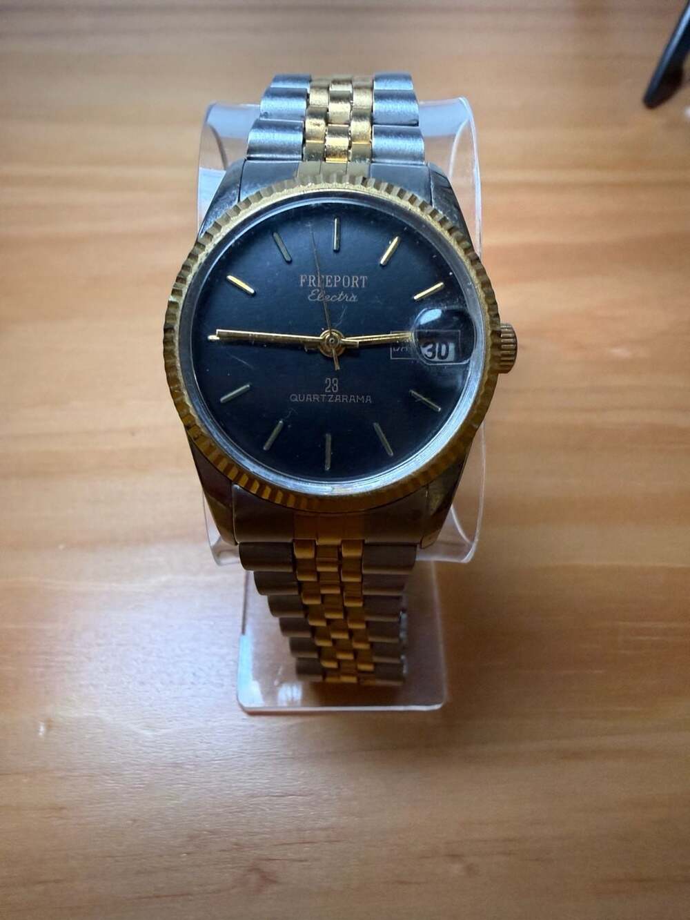 Vintage Men’s Freeport Electra 23 Quartz Mechanical Watch
